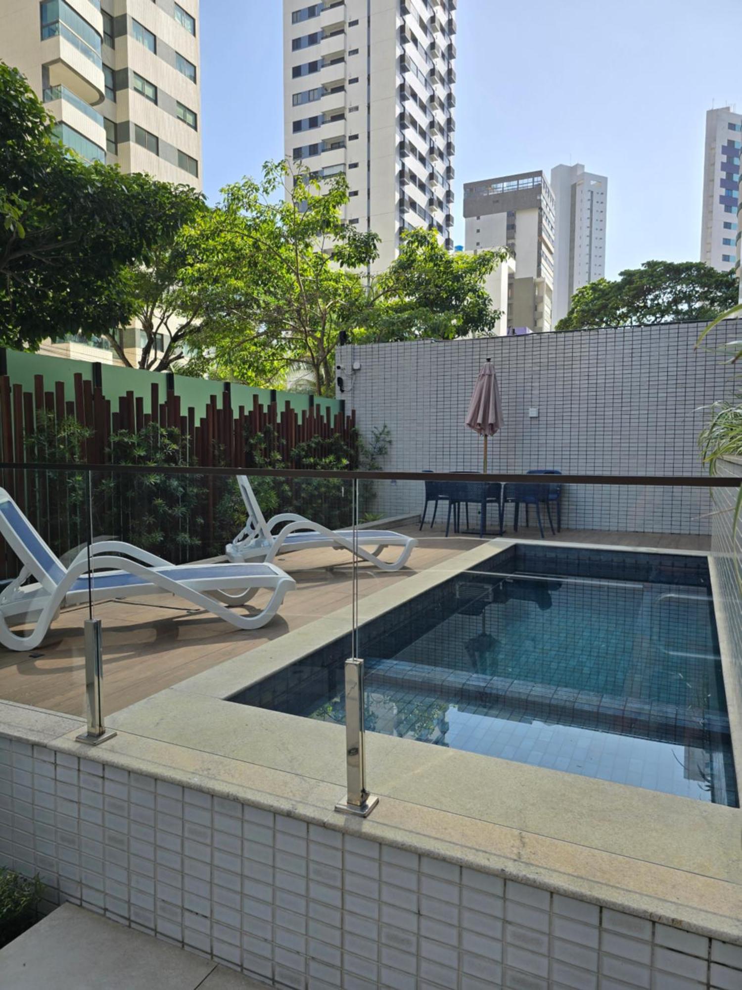 Flat Costa Vicentina Boa Viagem Lenine Appartement Recife Kamer foto
